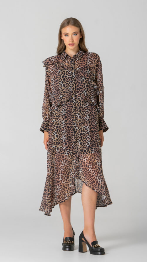 leopard dress